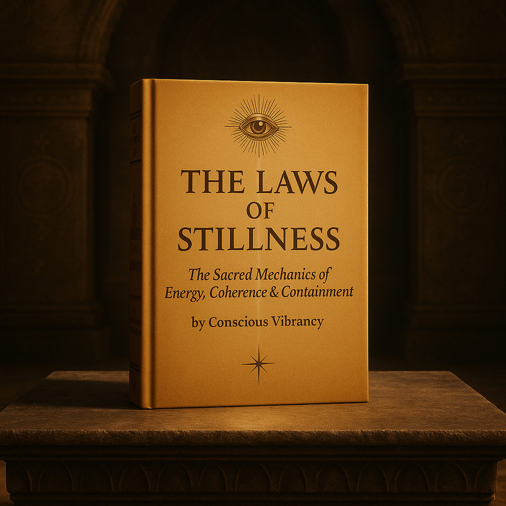 The Laws of Stillness — A Sacred Transmission on Energy, Coherence & Containment